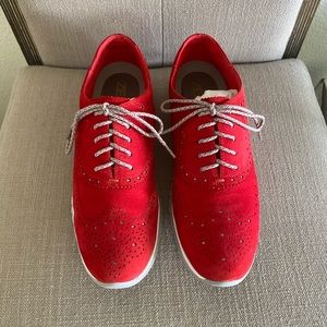 Cole Haan ZeroGrand Wing Oxford Red